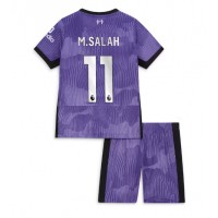 Liverpool Mohamed Salah #11 Tredje trøje Børn 2023-24 Kortærmet (+ Korte bukser)